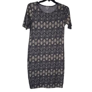 LuLaRoe Short Sleeves Julia Dress Size Large